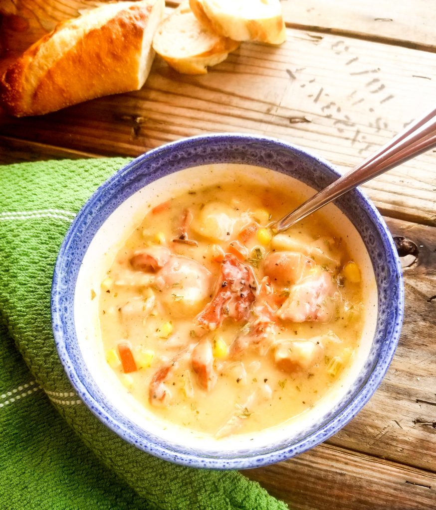 Smoky, creamy, a little bit rustic and ribboned with the subtle flavor of tarragon makes this Smoked Salmon Chowder a Pacific Northwest favorite.