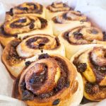 The Best Cinnamon Rolls are buttery and flaky with lots of sugar and ground cinnamon and topped with cream cheese frosting