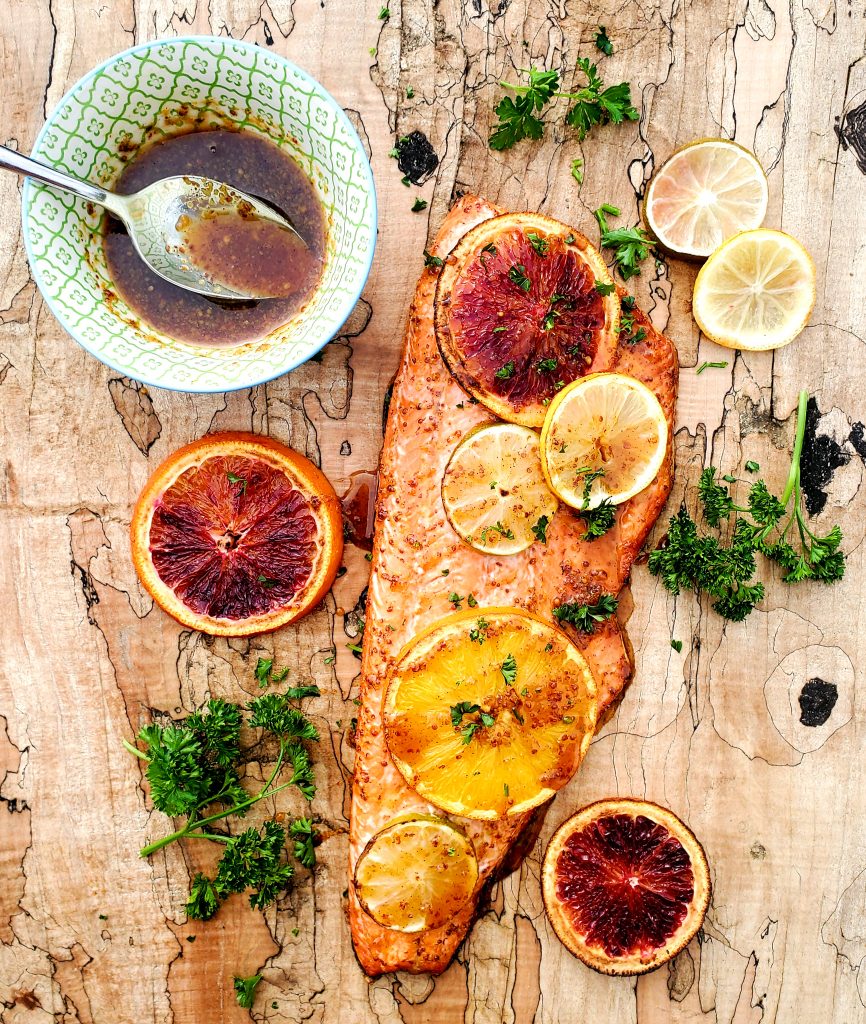Sweet and Spicy Citrus Salmon