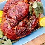 Sweet tea balances the saltiness of the ham and sage adds a nice citrus note.