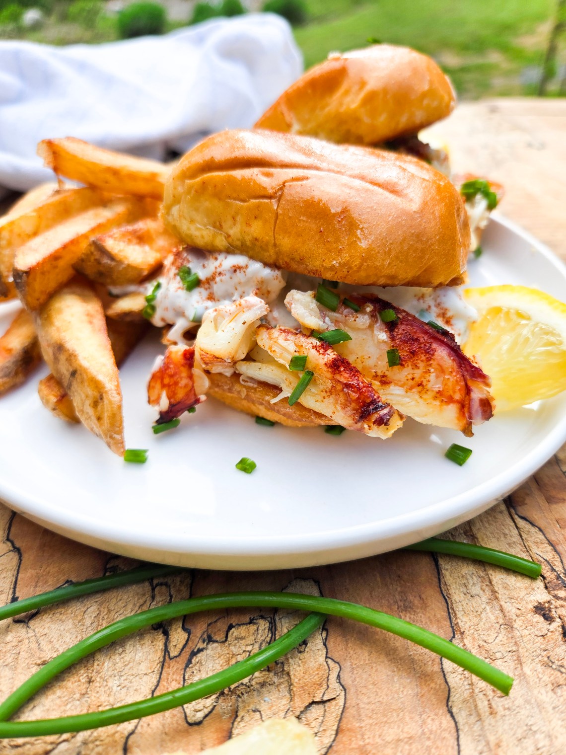 Dungeness Crab Sliders are rich, buttery and indulgent with lemon mayonnaise, fresh chives and smoked paprika on a brioche slider bun