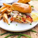 Dungeness Crab Sliders are rich, buttery and indulgent with lemon mayonnaise, fresh chives and smoked paprika on a brioche slider bun