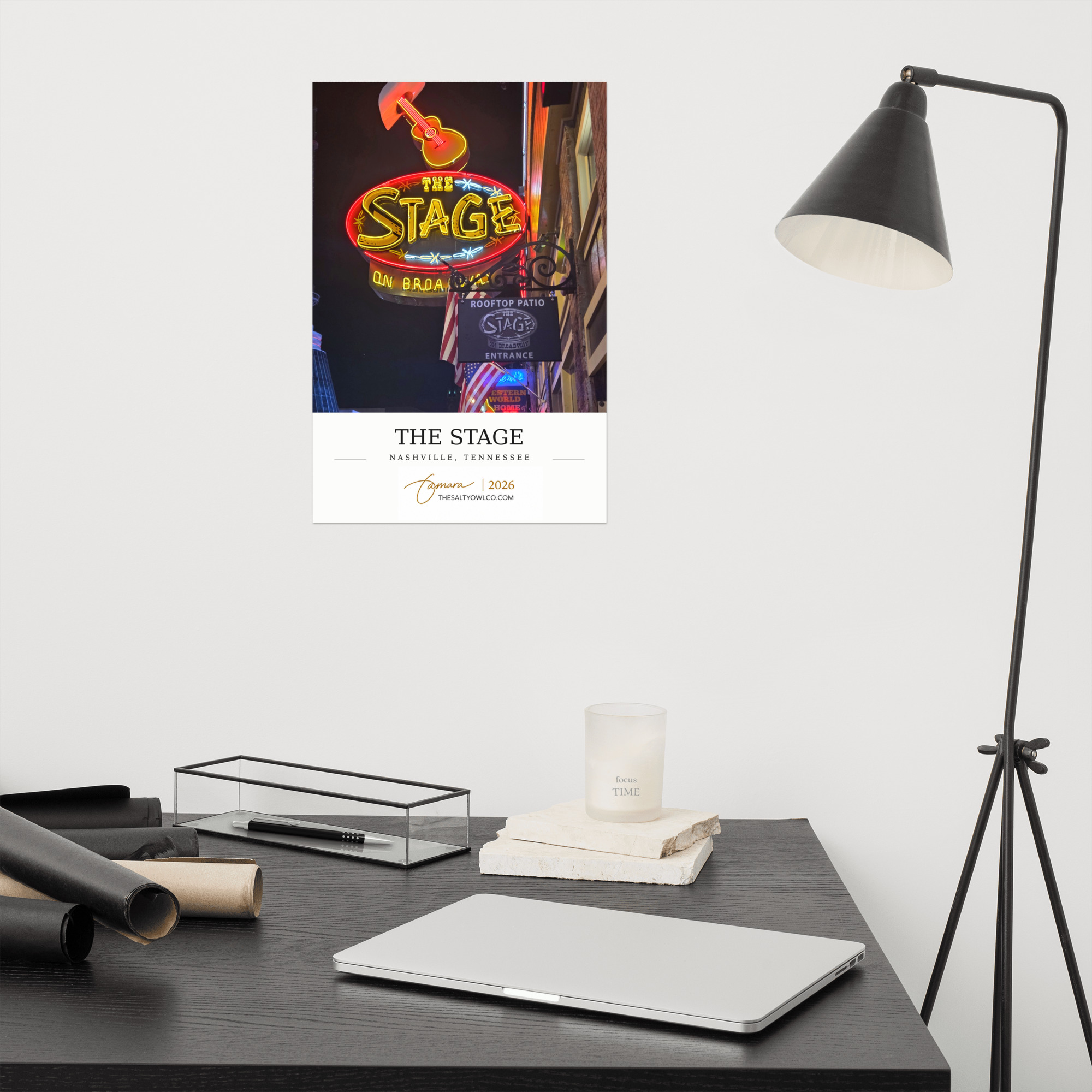 Broadway - The Stage - Nashville Travel Photography Print - Image 2