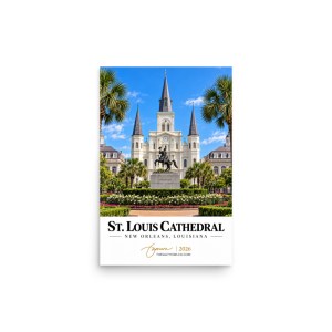 St. Louis Cathedral – New Orleans Travel Print