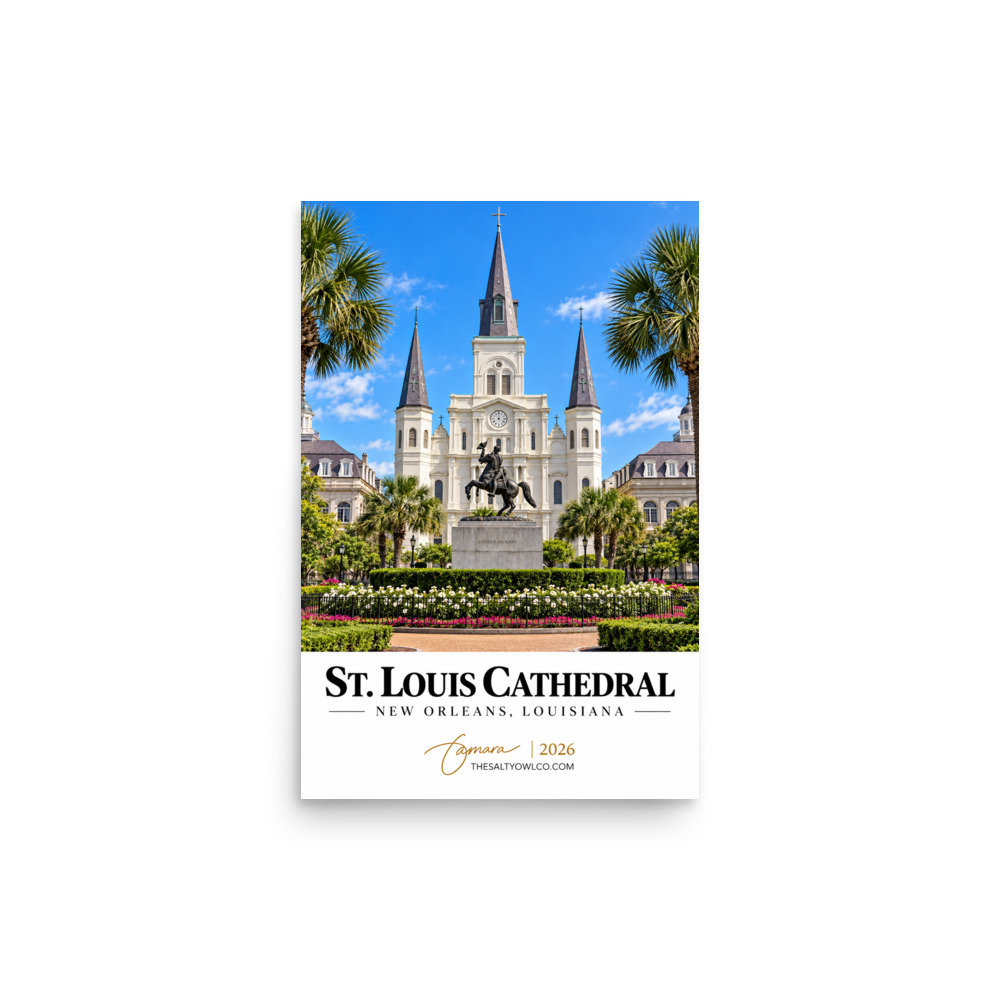 St. Louis Cathedral – New Orleans Travel Print