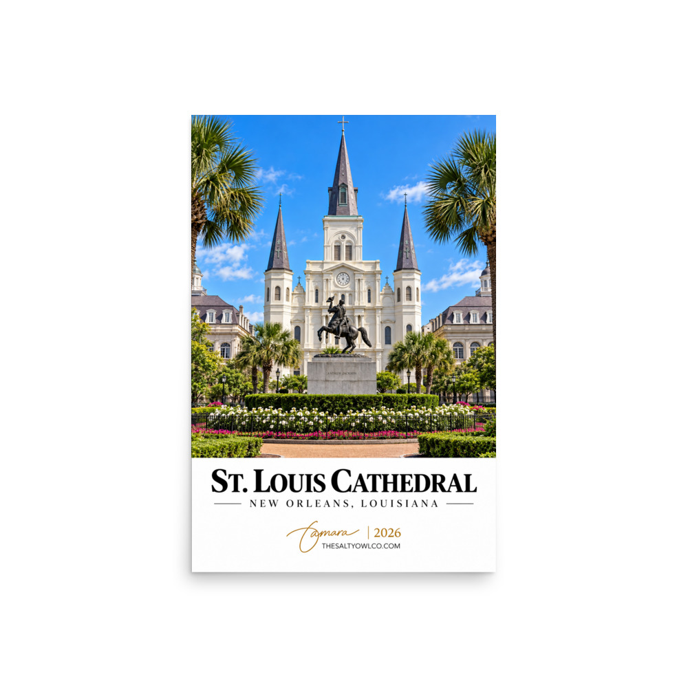 St. Louis Cathedral – New Orleans Travel Print - Image 3