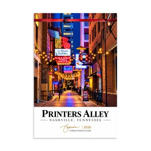 Printers Alley - Neon Lights - Nashville Travel Photography Print