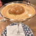 Kahlúa Chocolate Affogato Martini with Mexican chocolate ice cream served at Salt & Iron restaurant in Edmonds, WA.